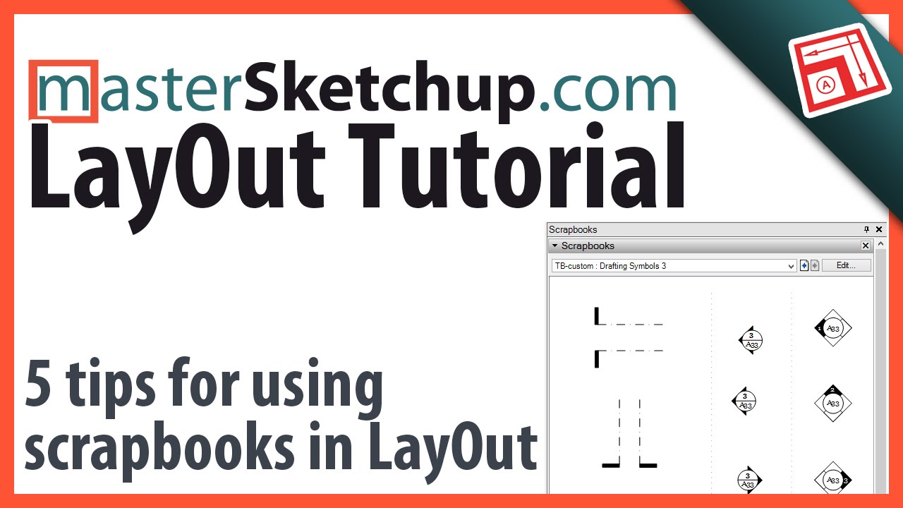 sketchup layout scrapbook symbols download